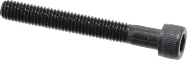 Value Collection - #10-32 UNF Hex Socket Drive, Socket Cap Screw - Alloy Steel, Black Oxide Finish, Partially Threaded, 1-1/2" Length Under Head - Industrial Tool & Supply