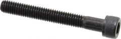 Value Collection - #10-32 UNF Hex Socket Drive, Socket Cap Screw - Alloy Steel, Black Oxide Finish, Partially Threaded, 1-1/2" Length Under Head - Industrial Tool & Supply