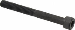 Value Collection - #10-32 UNF Hex Socket Drive, Socket Cap Screw - Alloy Steel, Black Oxide Finish, Partially Threaded, 1-3/4" Length Under Head - Industrial Tool & Supply