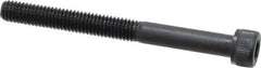 Value Collection - #10-32 UNF Hex Socket Drive, Socket Cap Screw - Alloy Steel, Black Oxide Finish, Partially Threaded, 2" Length Under Head - Industrial Tool & Supply