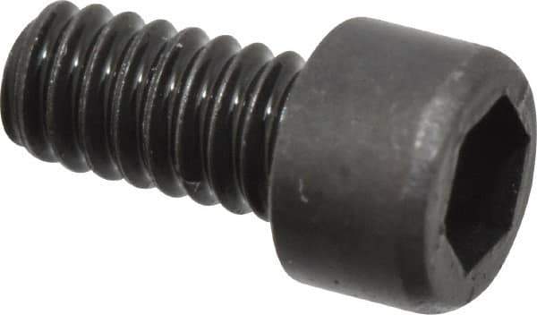 Value Collection - #2-56 UNC Hex Socket Drive, Socket Cap Screw - Alloy Steel, Black Oxide Finish, Fully Threaded, 3/16" Length Under Head - Industrial Tool & Supply