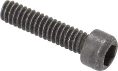 Value Collection - #2-56 UNC Hex Socket Drive, Socket Cap Screw - Alloy Steel, Black Oxide Finish, Fully Threaded, 3/8" Length Under Head - Industrial Tool & Supply