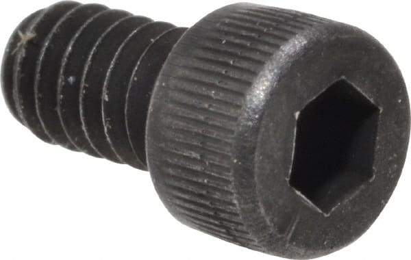 Value Collection - #3-48 UNC Hex Socket Drive, Socket Cap Screw - Alloy Steel, Black Oxide Finish, Fully Threaded, 3/16" Length Under Head - Industrial Tool & Supply