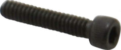 Value Collection - #3-48 UNC Hex Socket Drive, Socket Cap Screw - Alloy Steel, Black Oxide Finish, Fully Threaded, 1/2" Length Under Head - Industrial Tool & Supply