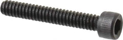 Value Collection - #4-40 UNC Hex Socket Drive, Socket Cap Screw - Alloy Steel, Black Oxide Finish, Fully Threaded, 3/4" Length Under Head - Industrial Tool & Supply