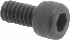 Value Collection - #5-40 UNC Hex Socket Drive, Socket Cap Screw - Alloy Steel, Black Oxide Finish, Fully Threaded, 1/4" Length Under Head - Industrial Tool & Supply