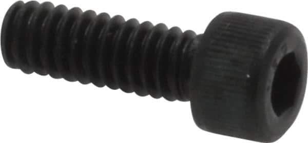 Value Collection - #5-40 UNC Hex Socket Drive, Socket Cap Screw - Alloy Steel, Black Oxide Finish, Fully Threaded, 3/8" Length Under Head - Industrial Tool & Supply