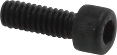 Value Collection - #5-40 UNC Hex Socket Drive, Socket Cap Screw - Alloy Steel, Black Oxide Finish, Fully Threaded, 3/8" Length Under Head - Industrial Tool & Supply