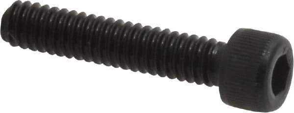 Value Collection - #5-40 UNC Hex Socket Drive, Socket Cap Screw - Alloy Steel, Black Oxide Finish, Fully Threaded, 5/8" Length Under Head - Industrial Tool & Supply