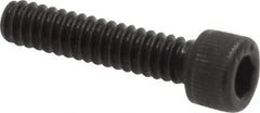 Value Collection - #6-32 UNC Hex Socket Drive, Socket Cap Screw - Alloy Steel, Black Oxide Finish, Fully Threaded, 5/8" Length Under Head - Industrial Tool & Supply