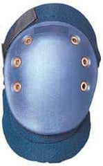 OccuNomix - Size Universal, Hook & Loop Straps, Hard Protective Cap, Knee Pad - Foam Rubber Padding, Blue, 2 Straps, Plastic Cover - Industrial Tool & Supply