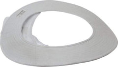 OccuNomix - Hard Hat Shade - White, Compatible with All Hard Hats - Industrial Tool & Supply