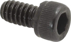 Value Collection - #10-24 UNC Hex Socket Drive, Socket Cap Screw - Alloy Steel, Black Oxide Finish, Fully Threaded, 3/8" Length Under Head - Industrial Tool & Supply