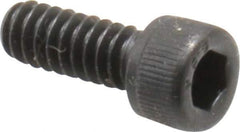 Value Collection - #10-24 UNC Hex Socket Drive, Socket Cap Screw - Alloy Steel, Black Oxide Finish, Fully Threaded, 1/2" Length Under Head - Industrial Tool & Supply