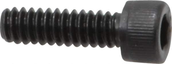 Value Collection - #10-24 UNC Hex Socket Drive, Socket Cap Screw - Alloy Steel, Black Oxide Finish, Fully Threaded, 5/8" Length Under Head - Industrial Tool & Supply