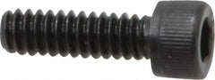 Value Collection - #10-24 UNC Hex Socket Drive, Socket Cap Screw - Alloy Steel, Black Oxide Finish, Fully Threaded, 5/8" Length Under Head - Industrial Tool & Supply
