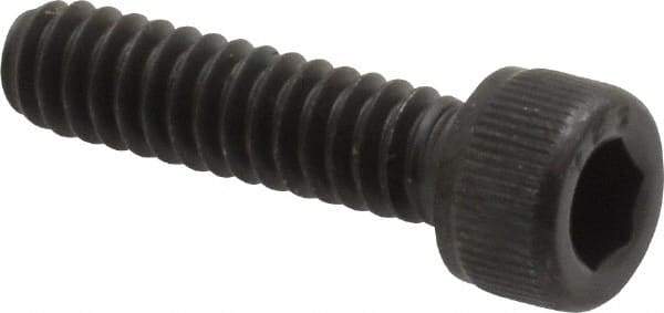 Value Collection - #10-24 UNC Hex Socket Drive, Socket Cap Screw - Alloy Steel, Black Oxide Finish, Fully Threaded, 3/4" Length Under Head - Industrial Tool & Supply
