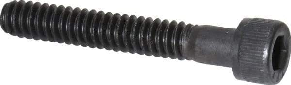 Value Collection - #10-24 UNC Hex Socket Drive, Socket Cap Screw - Alloy Steel, Black Oxide Finish, Fully Threaded, 1-1/4" Length Under Head - Industrial Tool & Supply