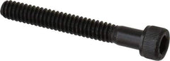 Value Collection - #10-24 UNC Hex Socket Drive, Socket Cap Screw - Alloy Steel, Black Oxide Finish, Partially Threaded, 1-1/2" Length Under Head - Industrial Tool & Supply