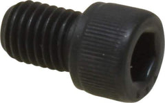 Value Collection - 1/4-28 UNF Hex Socket Drive, Socket Cap Screw - Alloy Steel, Black Oxide Finish, Fully Threaded, 3/8" Length Under Head - Industrial Tool & Supply