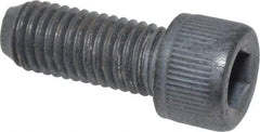 Value Collection - 1/4-28 UNF Hex Socket Drive, Socket Cap Screw - Alloy Steel, Black Oxide Finish, Fully Threaded, 5/8" Length Under Head - Industrial Tool & Supply