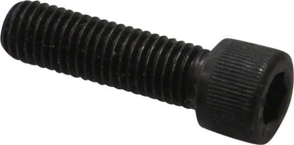 Value Collection - 1/4-28 UNF Hex Socket Drive, Socket Cap Screw - Alloy Steel, Black Oxide Finish, Fully Threaded, 7/8" Length Under Head - Industrial Tool & Supply