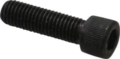 Value Collection - 1/4-28 UNF Hex Socket Drive, Socket Cap Screw - Alloy Steel, Black Oxide Finish, Fully Threaded, 7/8" Length Under Head - Industrial Tool & Supply