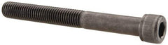 Value Collection - 1/4-28 UNF Hex Socket Drive, Socket Cap Screw - Alloy Steel, Black Oxide Finish, Partially Threaded, 2-1/4" Length Under Head - Industrial Tool & Supply
