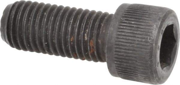 Value Collection - 5/16-24 UNF Hex Socket Drive, Socket Cap Screw - Alloy Steel, Black Oxide Finish, Fully Threaded, 3/4" Length Under Head - Industrial Tool & Supply
