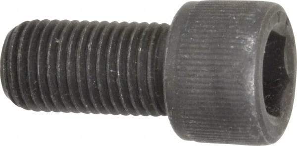 Value Collection - 3/8-24 UNF Hex Socket Drive, Socket Cap Screw - Alloy Steel, Black Oxide Finish, Fully Threaded, 3/4" Length Under Head - Industrial Tool & Supply
