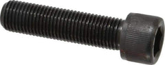 Value Collection - 3/8-24 UNF Hex Socket Drive, Socket Cap Screw - Alloy Steel, Black Oxide Finish, Fully Threaded, 1-1/2" Length Under Head - Industrial Tool & Supply
