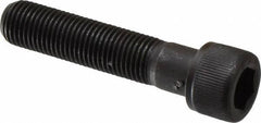 Value Collection - 3/8-24 UNF Hex Socket Drive, Socket Cap Screw - Alloy Steel, Black Oxide Finish, Partially Threaded, 1-3/4" Length Under Head - Industrial Tool & Supply