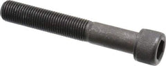 Value Collection - 3/8-24 UNF Hex Socket Drive, Socket Cap Screw - Alloy Steel, Black Oxide Finish, Partially Threaded, 2-1/2" Length Under Head - Industrial Tool & Supply