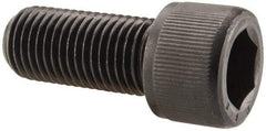 Value Collection - 7/16-20 UNF Hex Socket Drive, Socket Cap Screw - Alloy Steel, Black Oxide Finish, Fully Threaded, 1" Length Under Head - Industrial Tool & Supply
