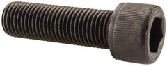 Value Collection - 7/16-20 UNF Hex Socket Drive, Socket Cap Screw - Alloy Steel, Black Oxide Finish, Fully Threaded, 1-1/2" Length Under Head - Industrial Tool & Supply
