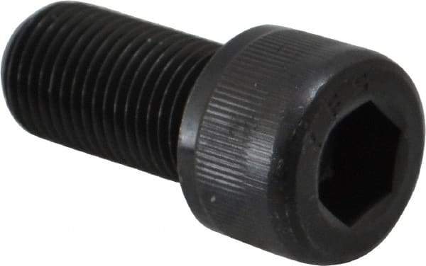 Value Collection - 1/2-20 UNF Hex Socket Drive, Socket Cap Screw - Alloy Steel, Black Oxide Finish, Fully Threaded, 1" Length Under Head - Industrial Tool & Supply