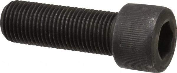 Value Collection - 1/2-20 UNF Hex Socket Drive, Socket Cap Screw - Alloy Steel, Black Oxide Finish, Fully Threaded, 1-1/2" Length Under Head - Industrial Tool & Supply