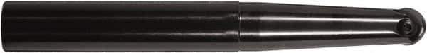 Millstar - 5/8" Cut Diam, 6-1/2" Max Depth of Cut, 3/4" Shank Diam, 7" OAL, Indexable Ball Nose End Mill - Straight Shank, SFTA Toolholder, MB, MBT, RBT Insert - Industrial Tool & Supply