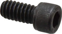 Value Collection - 1/4-20 UNC Hex Socket Drive, Socket Cap Screw - Alloy Steel, Black Oxide Finish, Fully Threaded, 1/2" Length Under Head - Industrial Tool & Supply