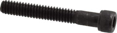 Value Collection - 1/4-20 UNC Hex Socket Drive, Socket Cap Screw - Alloy Steel, Black Oxide Finish, Partially Threaded, 1-3/4" Length Under Head - Industrial Tool & Supply