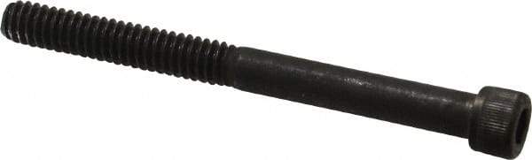 Value Collection - 1/4-20 UNC Hex Socket Drive, Socket Cap Screw - Alloy Steel, Black Oxide Finish, Partially Threaded, 2-3/4" Length Under Head - Industrial Tool & Supply