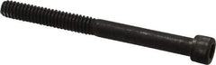 Value Collection - 1/4-20 UNC Hex Socket Drive, Socket Cap Screw - Alloy Steel, Black Oxide Finish, Partially Threaded, 2-3/4" Length Under Head - Industrial Tool & Supply