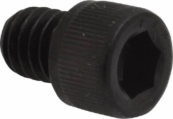 Value Collection - 5/16-18 UNC Hex Socket Drive, Socket Cap Screw - Alloy Steel, Black Oxide Finish, Fully Threaded, 3/8" Length Under Head - Industrial Tool & Supply