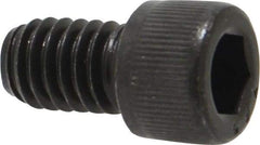 Value Collection - 5/16-18 UNC Hex Socket Drive, Socket Cap Screw - Alloy Steel, Black Oxide Finish, Fully Threaded, 1/2" Length Under Head - Industrial Tool & Supply