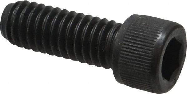 Value Collection - 5/16-18 UNC Hex Socket Drive, Socket Cap Screw - Alloy Steel, Black Oxide Finish, Fully Threaded, 7/8" Length Under Head - Industrial Tool & Supply
