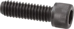 Value Collection - 5/16-18 UNC Hex Socket Drive, Socket Cap Screw - Alloy Steel, Black Oxide Finish, Fully Threaded, 1" Length Under Head - Industrial Tool & Supply