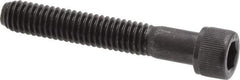 Value Collection - 5/16-18 UNC Hex Socket Drive, Socket Cap Screw - Alloy Steel, Black Oxide Finish, Partially Threaded, 2" Length Under Head - Industrial Tool & Supply