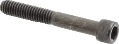 Value Collection - 5/16-18 UNC Hex Socket Drive, Socket Cap Screw - Alloy Steel, Black Oxide Finish, Partially Threaded, 2-1/4" Length Under Head - Industrial Tool & Supply
