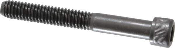 Value Collection - 5/16-18 UNC Hex Socket Drive, Socket Cap Screw - Alloy Steel, Black Oxide Finish, Partially Threaded, 2-1/2" Length Under Head - Industrial Tool & Supply