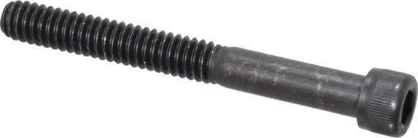 Value Collection - 5/16-18 UNC Hex Socket Drive, Socket Cap Screw - Alloy Steel, Black Oxide Finish, Partially Threaded, 3" Length Under Head - Industrial Tool & Supply